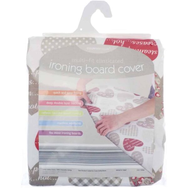 EZ-Fit Hearts Ironing Board Cover